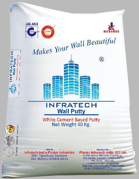 Infratech Wall Putty, for Construction