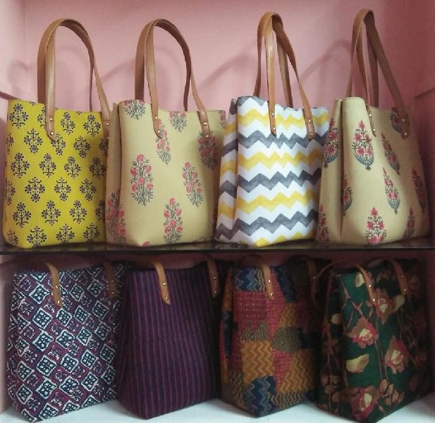 block print tote bags at Best Price in Kadapa | style fashion