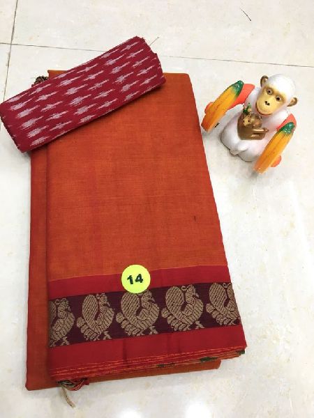 narayanpeta sarees with ikkat blouse
