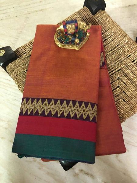 Pure narayanapeta mercerised cotton sarees with running blouse