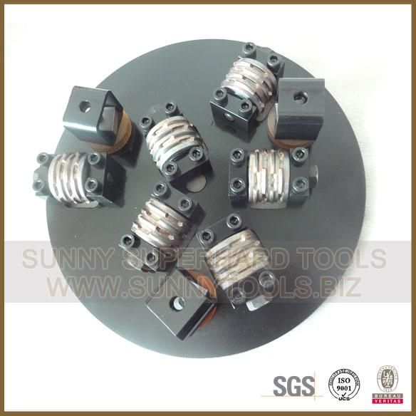 Diamond carbide bush hammer roller plates grinding wheel bush hammer tools