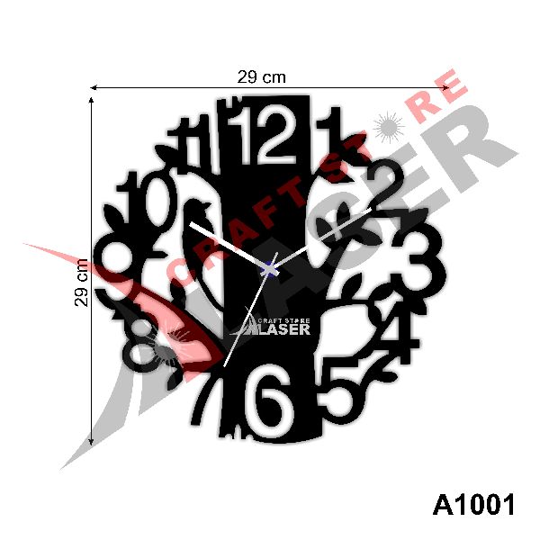 Contemporary Tree Analog Wall Clock