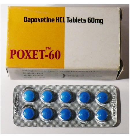 Poxet (Dapoxetine) 60 mg Tablets