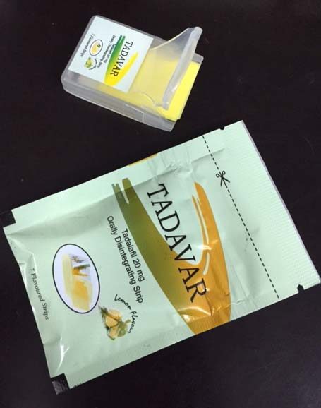 Tadavar (Tadalafil) Oral Strips