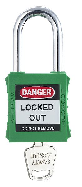 Safety lockout padlock