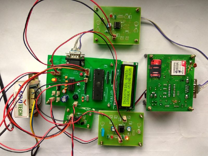 Industrial Data Logger Using Gsm