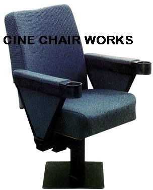 Metal Push Back Chair, for Auditoriums, Style : Modern