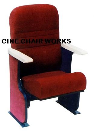Metal Push Back Chair, for Cinemas, Feature : Attractive Designs, Durable