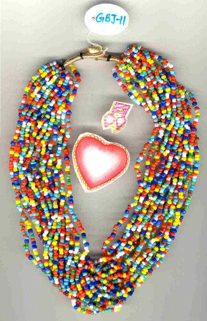 GBJ - 11 Handmade Glass bead Jewellery