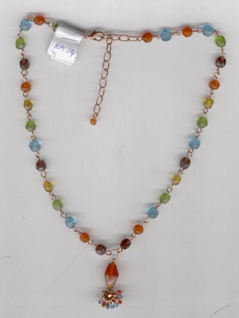 RM-1014 Handmade Glass bead Jewellery