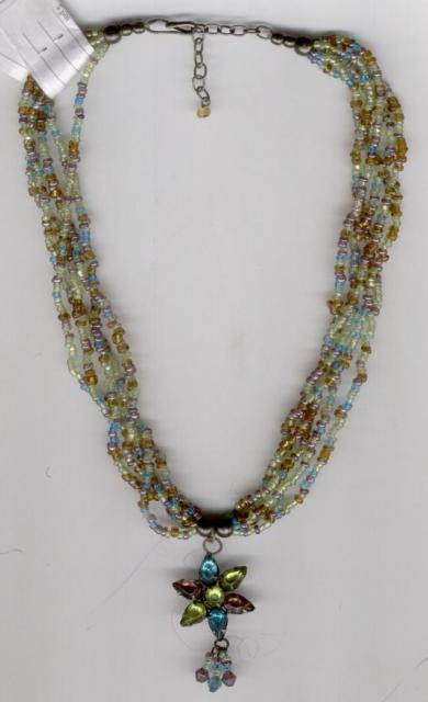 RM-1015 Handmade Glass bead Jewellery
