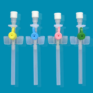 Intravenous cannula with injection valve