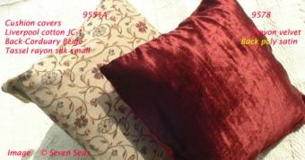 Cushions and Cushion Covers : 9551 & 957
