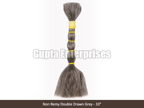 Indian Human Hair Non Remy Grey, for Personal, Parlour, Occasion : Casual Wear, Party Wear