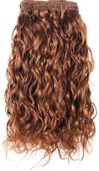 Machine Weft Natural Curly Hair, for Personal, Parlour, Feature : Easy Fit, Light Weight, Skin Friendly