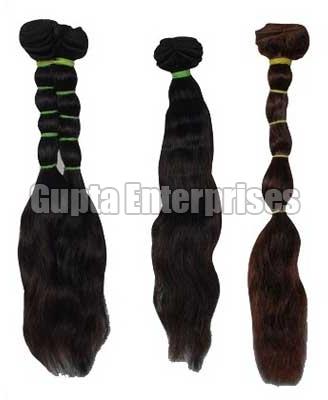 Remy Weft Hair, for Personal, Parlour, Feature : Easy Fit, Light Weight, Skin Friendly