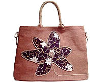 Embroidered Beach Bag