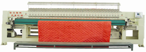 Multi Head Roll to Roll Quilting With Embroidery Machine