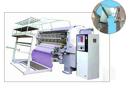 Shuttless Computerised Quilting Machine