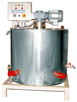 Milk Emulsion Preparation Tank, Capacity : 150 Liters