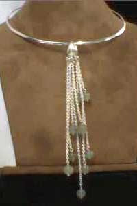 SNS-00113  Silver Necklaces