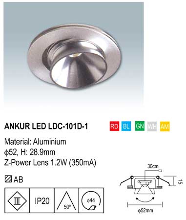 Led Light (Ankur LED LDC-101D-1)