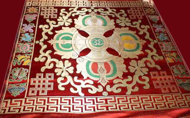 tibetan brocade fabrics