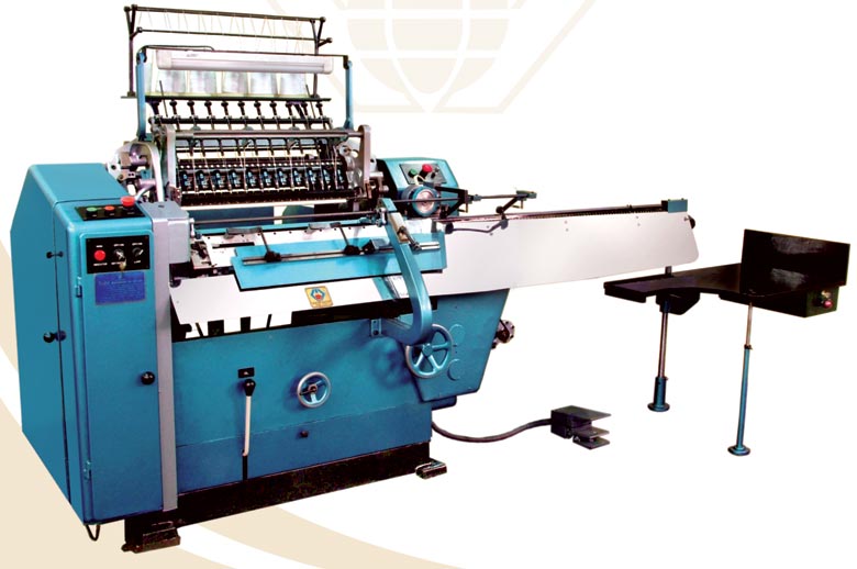 Semi Automatic Thread Book Sewing Machine Model Kmc-7000