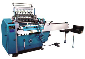 Semi Automatic Thread Book Sewing Machine