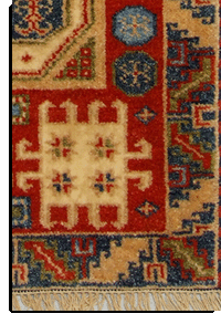 Handknotted Kazak Carpet
