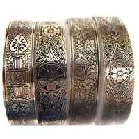 designer brass bangles