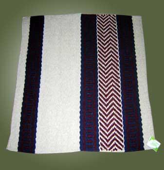 NE-564 A Stripe Design woolen rug
