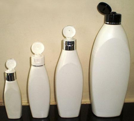 Flip Top Cap HDPE Lotion Bottles