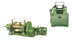 Two roll rubber mixing mill