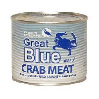 canned crab meat