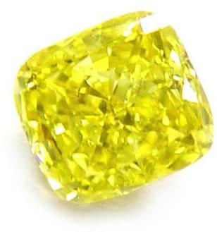 Yellow Cushion Diamond-yellow-1