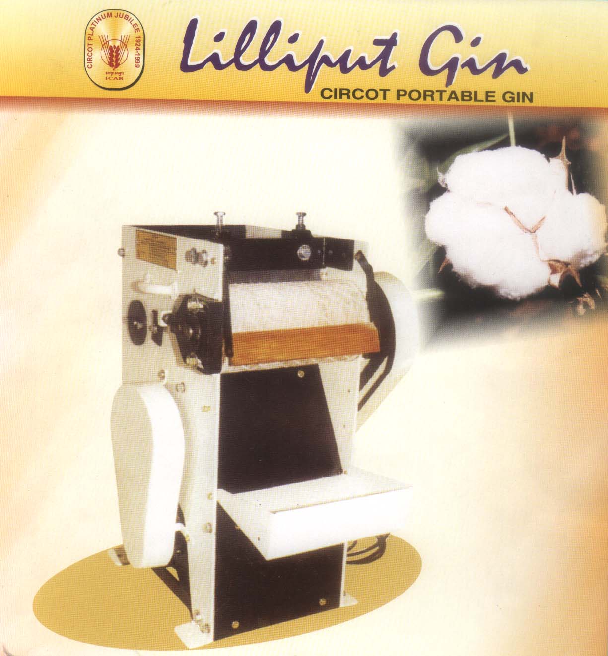 Lilliput Laboratory Cotton Ginning Machine