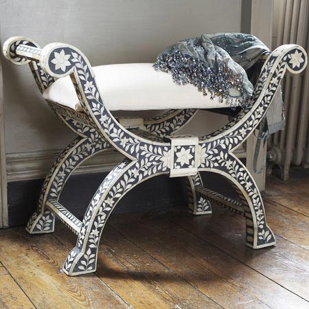 Bone Inlay Roman Chair Manufacturer Exporters From Jodhpur