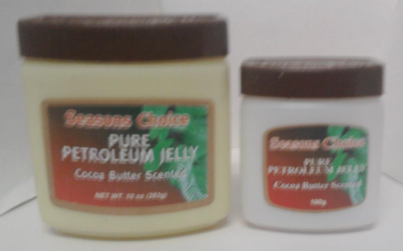 white petroleum jelly