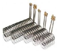 heating titanium coils