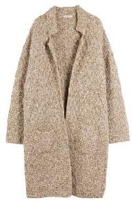 Plain knitted overcoats, Size : M, XL, XXL