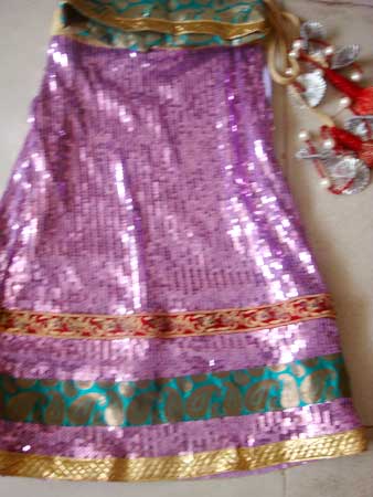 Girls Sequence Ghagra