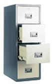 Fire Resistant Cabinet, Lock Type : Dual Control