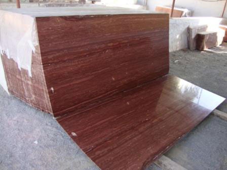 Indian Maroon Marble Stone 04