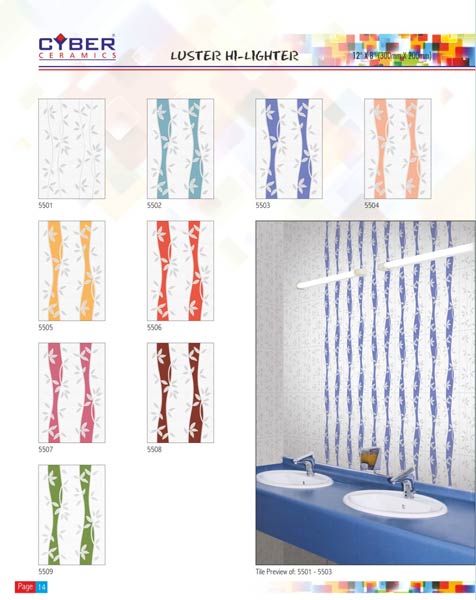 Highlighter Series Wall Tiles