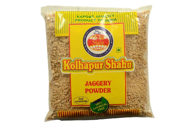 Kolhapur Shahu Chemical Free Jaggery Powder, Taste : sweet