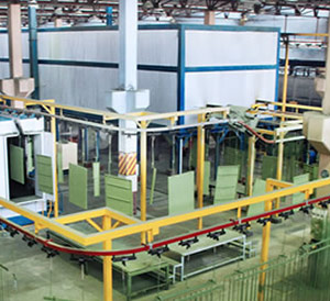 Large Capacity Powder Coating Plant