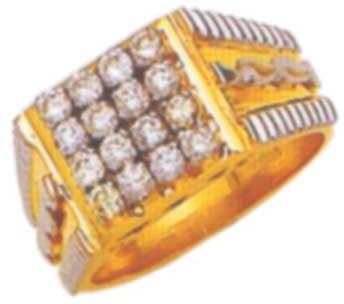Gents Diamond Ring 22