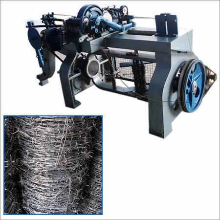 Barbed Wire Making Machine