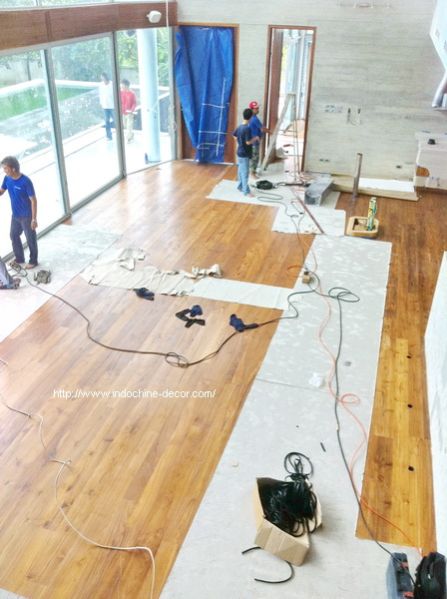 Teak Flooring